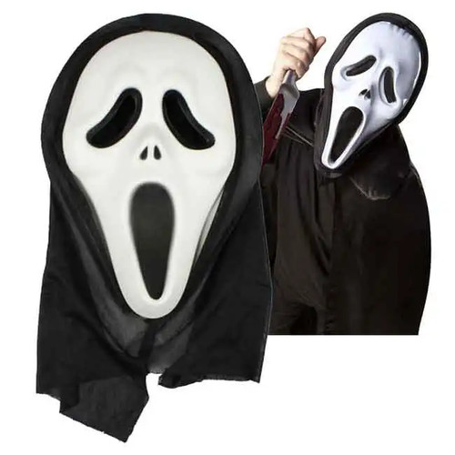 Maschera scream gomma eva - scream,