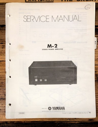 Yamaha amplificatore - yamaha, m-2