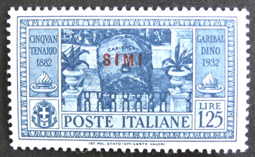 Timbre italie egee - /, simi