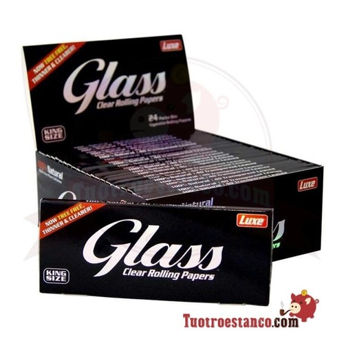 Glass clear cartine lunghe - clear,