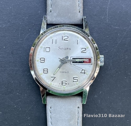 Orologio vintage sears swiss - vintage,