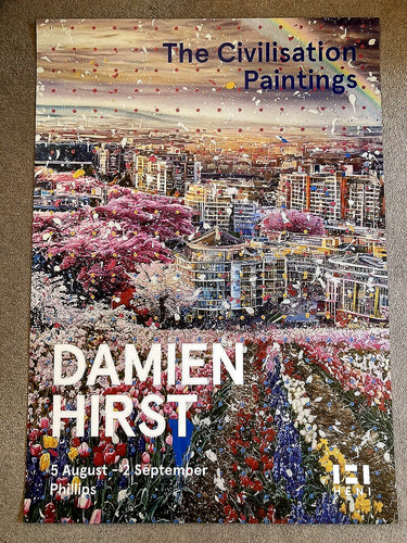 Poster dipinti damien hirst - damien, la