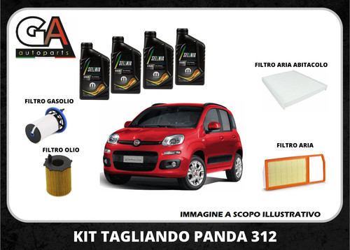 Kit tagliando fiat panda - kit,