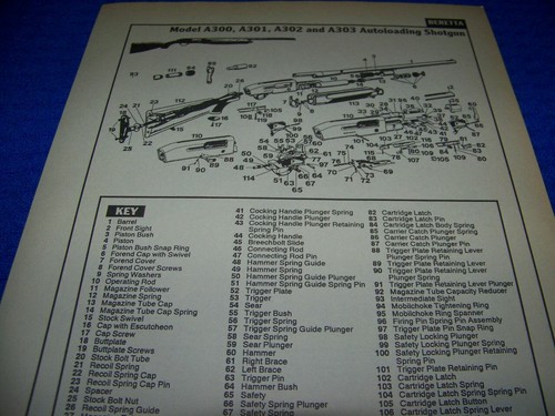 Beretta a300 301 302 303 - beretta, a300/301/302/303