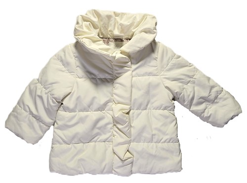 Cappotto imbottito panna zara - imbottito,