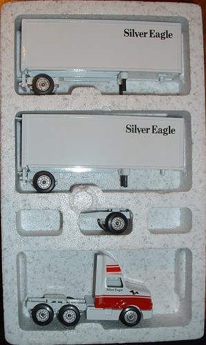 Camion winross silver - silver, eagle