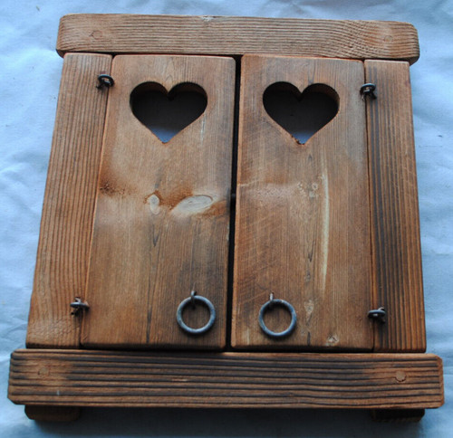 Finestra legno con grata in - con,