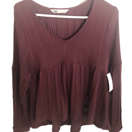 Maglia bordeaux nuova con