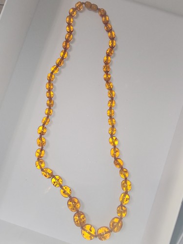 Collana vintage ambra - in,