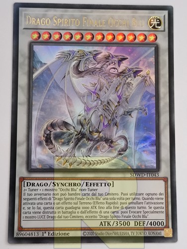 Drago spirito finale - drago, blu