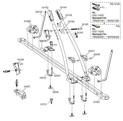 Thule freeride 532 portabici - thule,