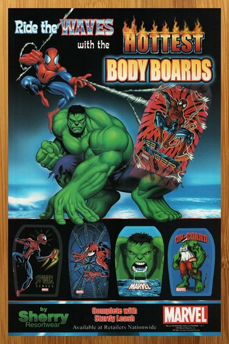 2003 marvel comics bodyboards - comics,