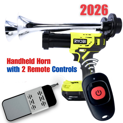 Ryobi 18v drill train air - 18v, horn