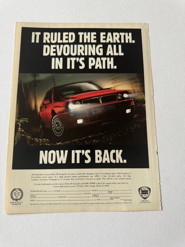 Original lancia delta - original,