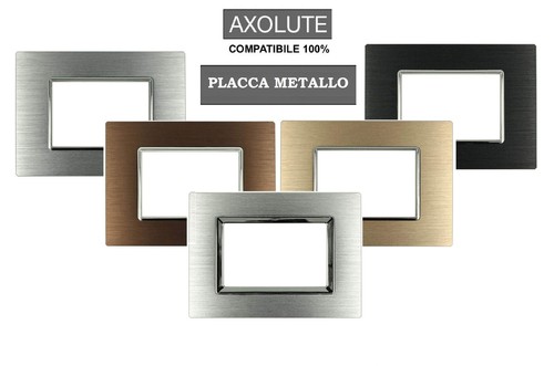 Placca metallo alluminio - placca,