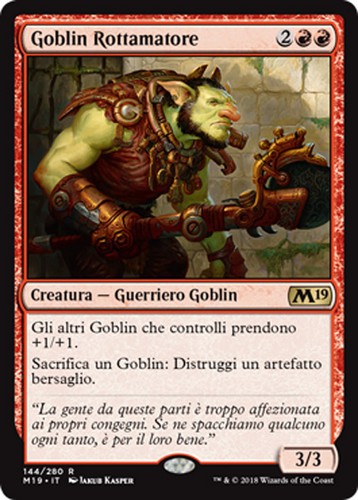 Mtg goblin trashmaster exc - goblin,