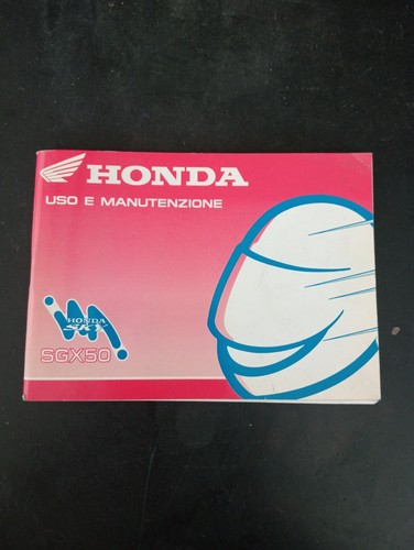 Uso manutenzione honda shx50 - uso,