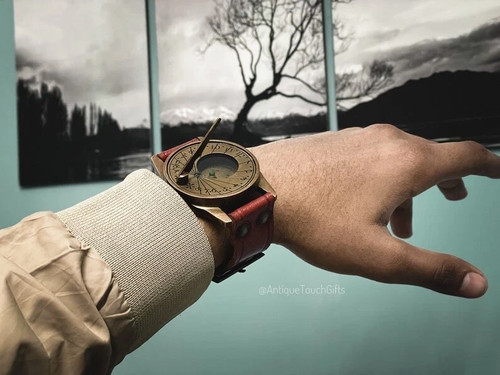 Antico orologio polso in - da,