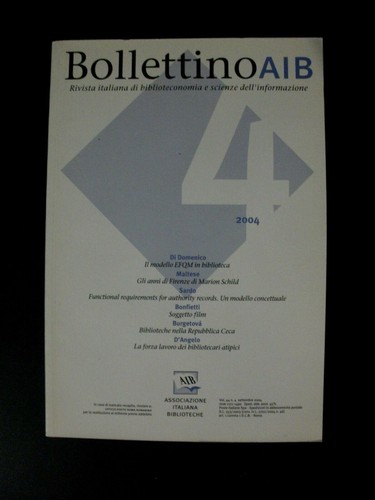 Bollettino aib 2004 il - bollettino, /il