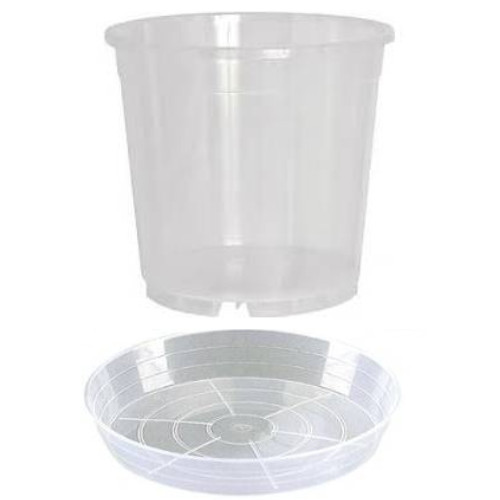 Vaso rotondo plastica - in,