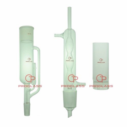 Lab glass soxhlet set - lab,