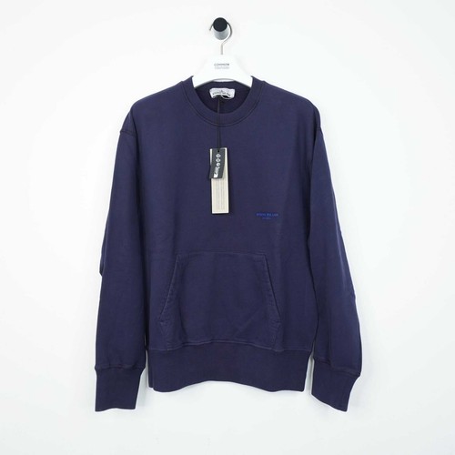 Felpa stone island blu marina - felpa,