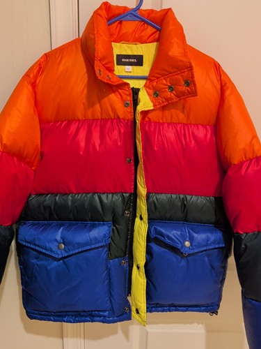 Diesel multicolore puffer - diesel,