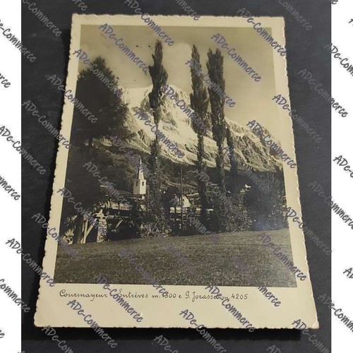 Cartolina courmayeur - courmayeur,