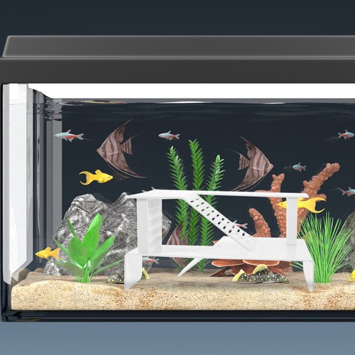 Rettile acquatico che prende - acquatico,