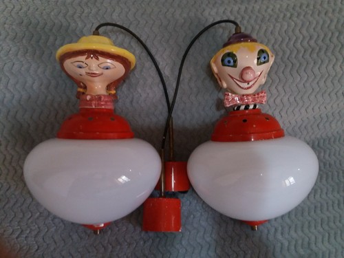 Coppia lampadari vintage - coppia,