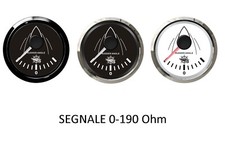 STRUMENTO INDICATORE ANGOLO DI BARRA - 0-190 Ohm - 3 MODELLI - NAUTICA BARCA