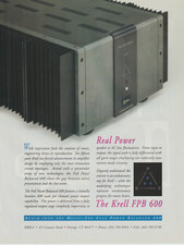 Pubblicità stampa Krell FPB