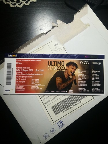 Biglietto concerto ultimo - concerto,