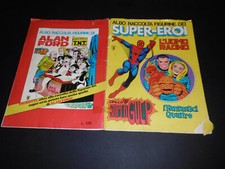 ALBUM FIGURINE SUPER-EROI UOMO RAGNO F4- COMPLETO ED ORIGINALE EDITORIALE CORNO