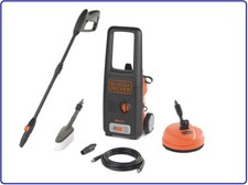 Idropulitrice acqua fredda BLACK DECKER elettrica ad alta pressione 110 bar