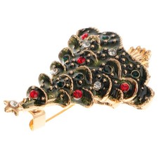 Spilla dell albero natale - spilla, di