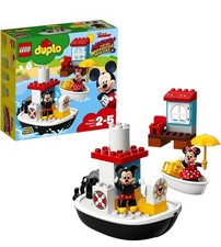 LEGO 10881 DUPLO Disney  La barca di Topolino 100% Completo RARO Senza Scatola