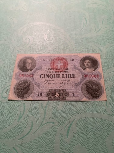 Lire banca nazionale regno - lire,
