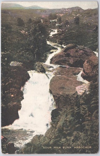 Arrochar scozia cascata di - cascata,