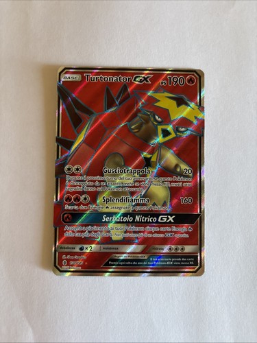 Lotto carte pokemon turtonator - pokemon,