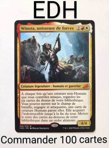 Mtg commander deck winota - commander,