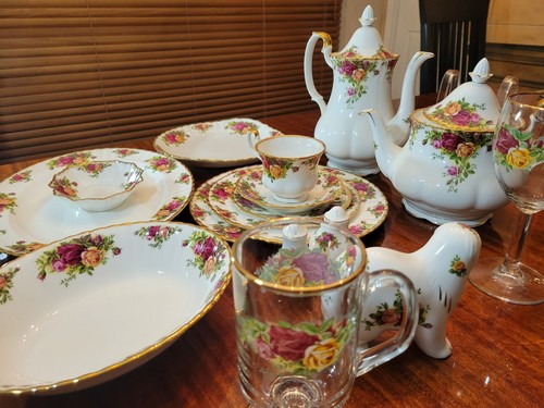 Royal albert roses dinner - albert, "roses"