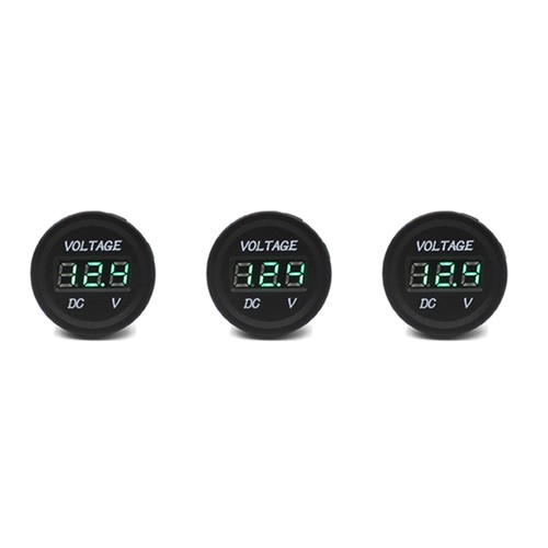 Car voltmetro led digitale - 3x,