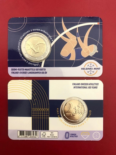 Euro commemorativo finlandia - 2,