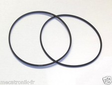 Lot de 2 courroies pour