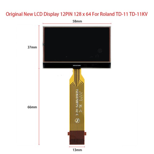 Display lcd 12pin 128x64 - display,