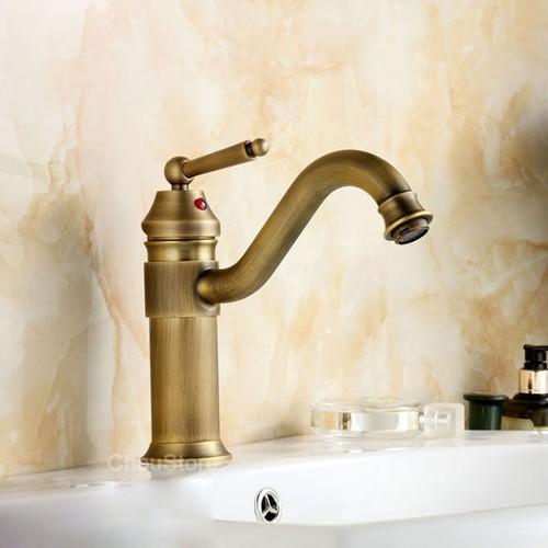 Rubinetto lavabo bagno ottone