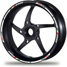 Aprilia racing set adesivi cerchi rsv 4 tuono rs250 decalcomanie ruota moto B...