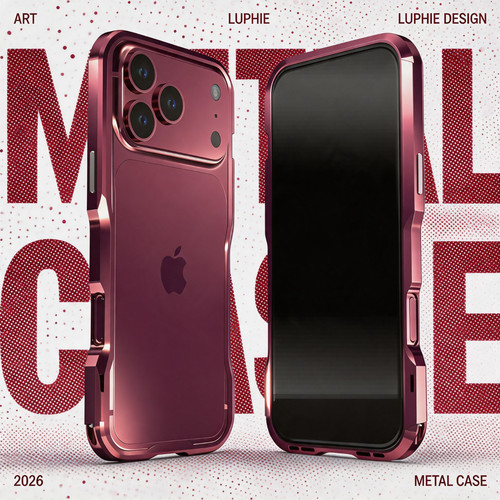 Custodia antiurto luphie metal - custodia,