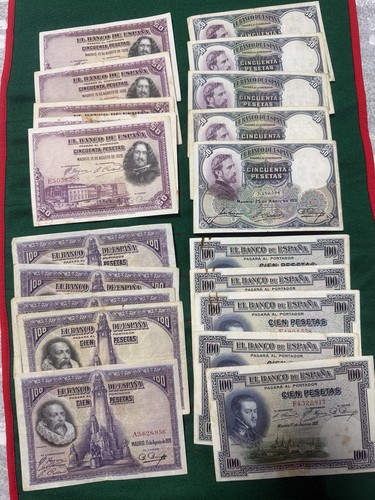 Lotto banconote pesetas el - lotto,